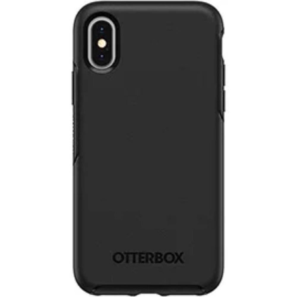 NWT iPhone X/XS black OtterBox symmetry series